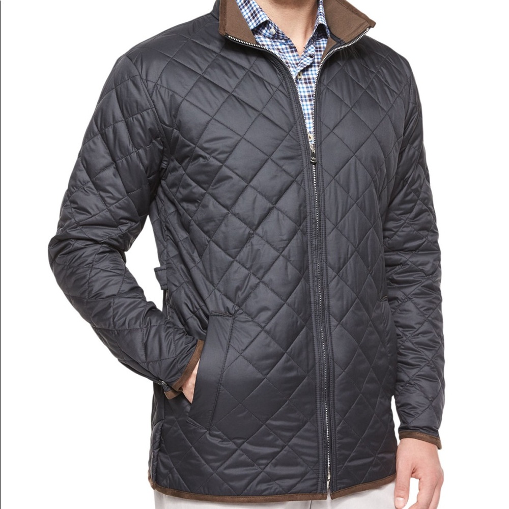 Peter millar quilted jacket